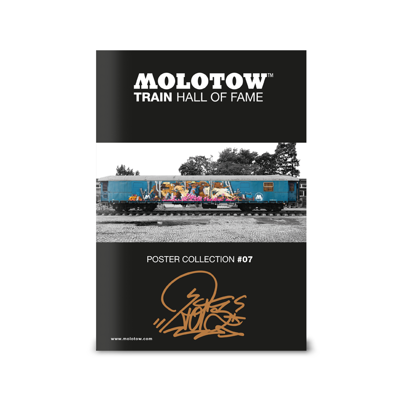 Плакат MOLOTOW TRAIN POSTER #07 RIOT