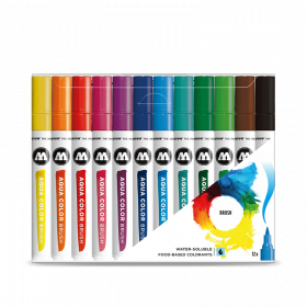 Набор маркеров Molotow Aqua Color Brush Basic Set 1